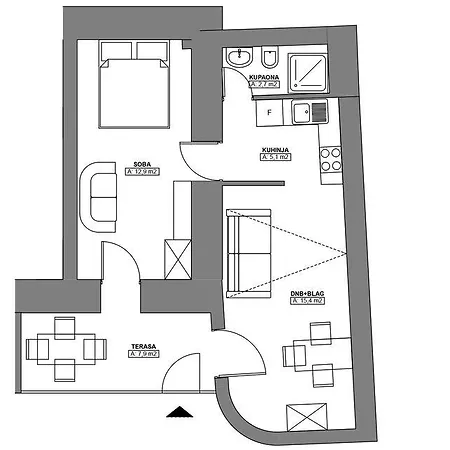 Apartamento Ruzica Zaostrog